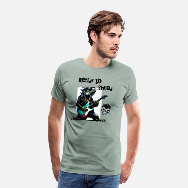 Rockin' Rex - Iguana Ready to Shred