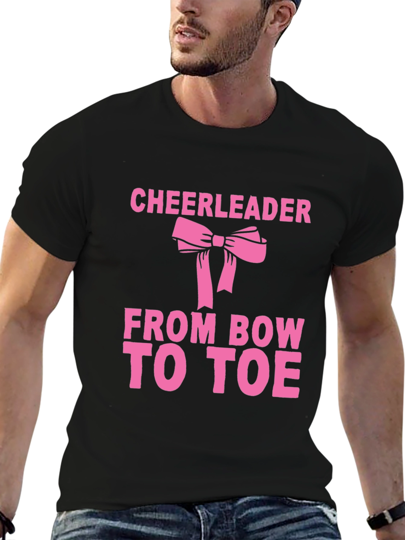 Cheerleader From Bow To Toe T-Shirt