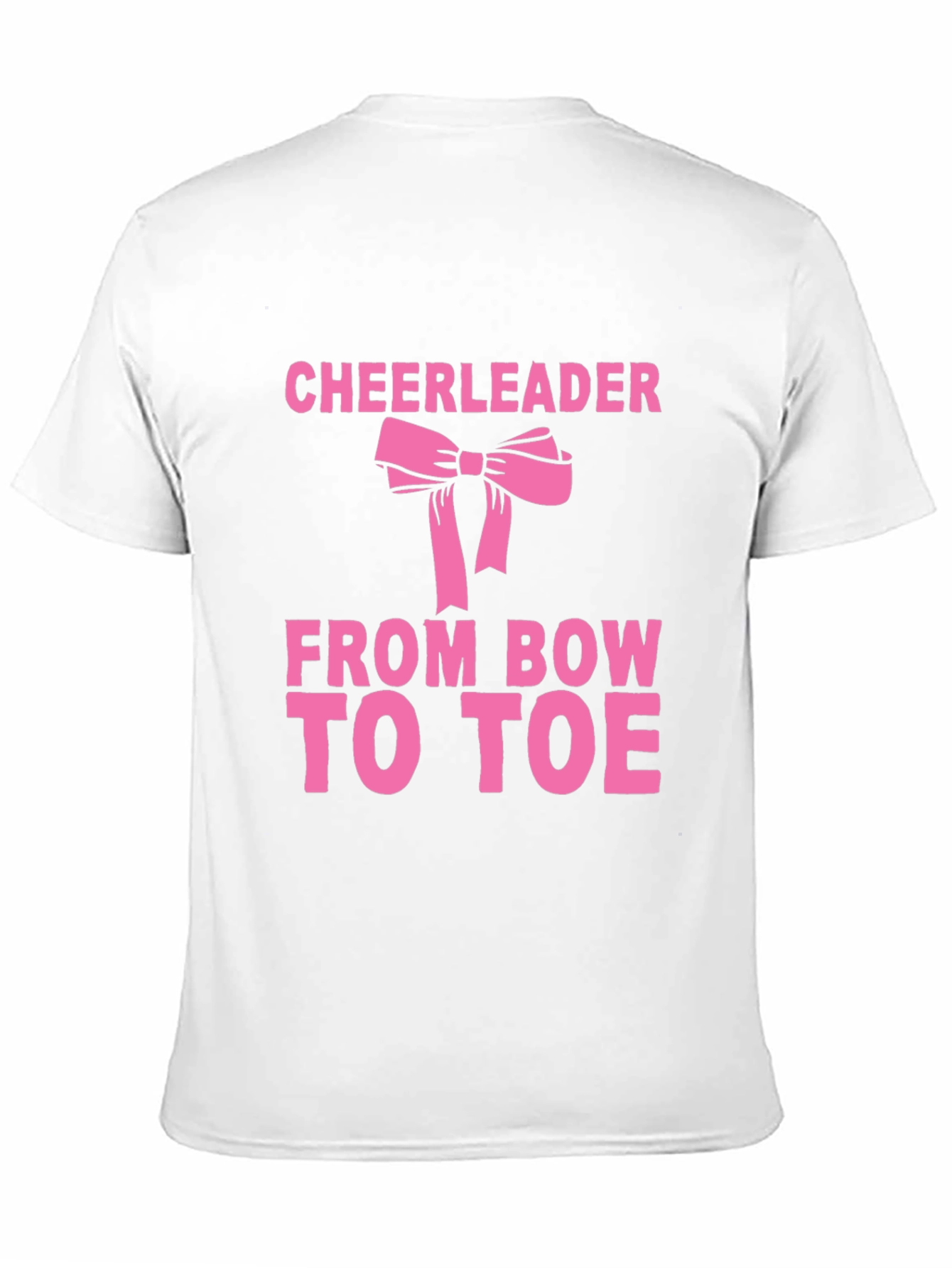 Cheerleader From Bow To Toe T-Shirt