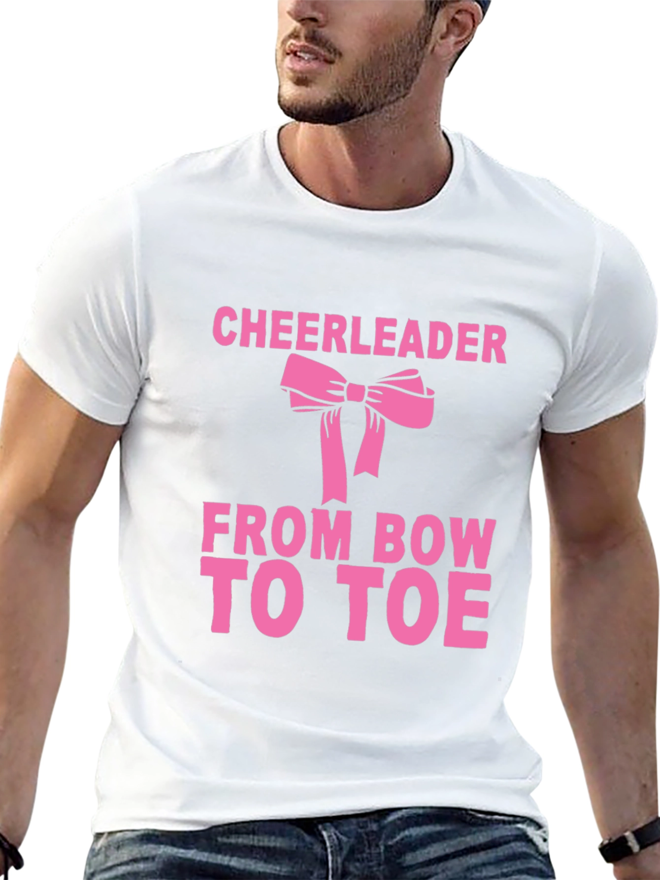 Cheerleader From Bow To Toe T-Shirt