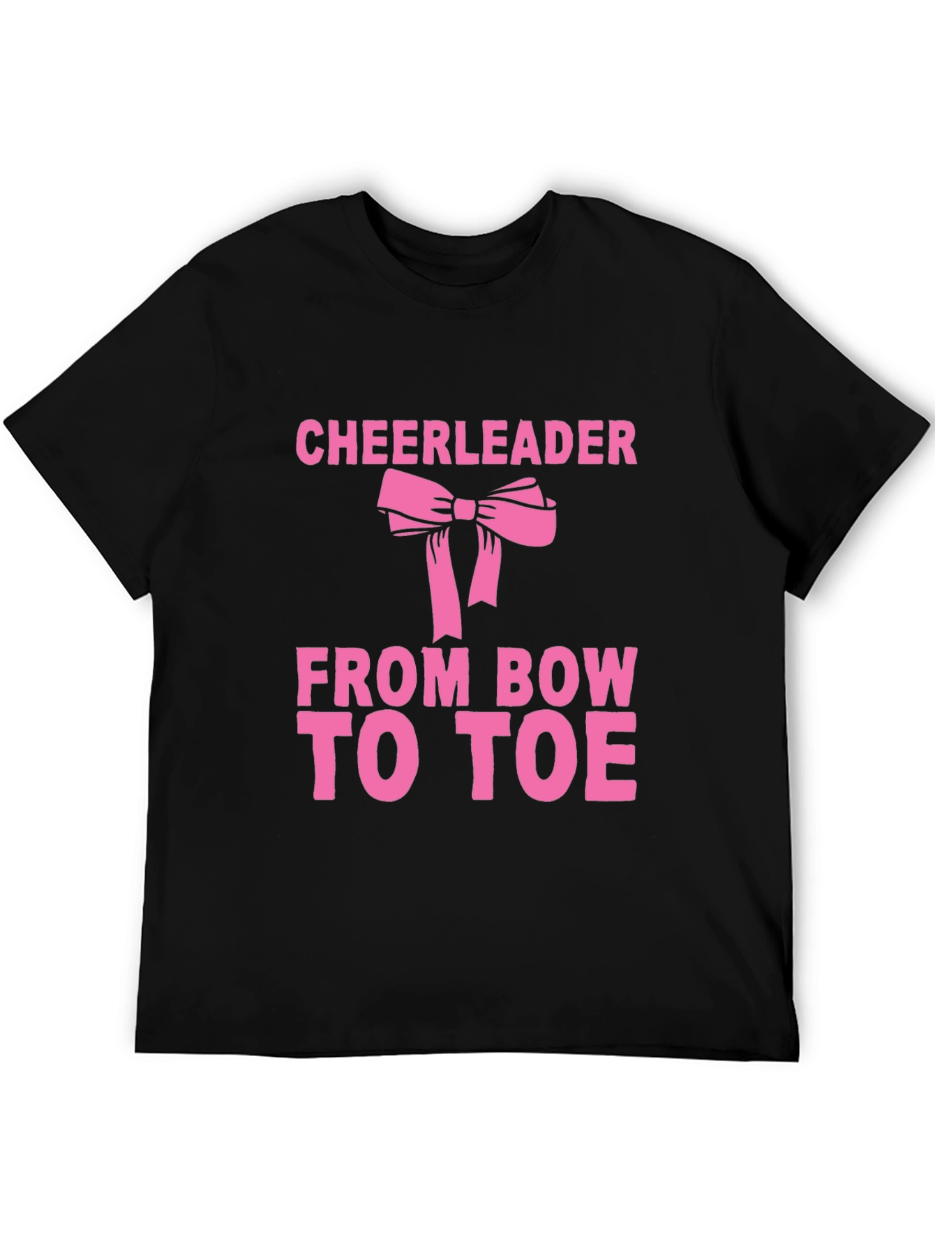 Cheerleader From Bow To Toe T-Shirt