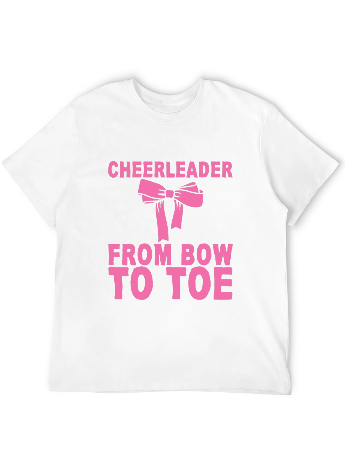 Cheerleader From Bow To Toe T-Shirt