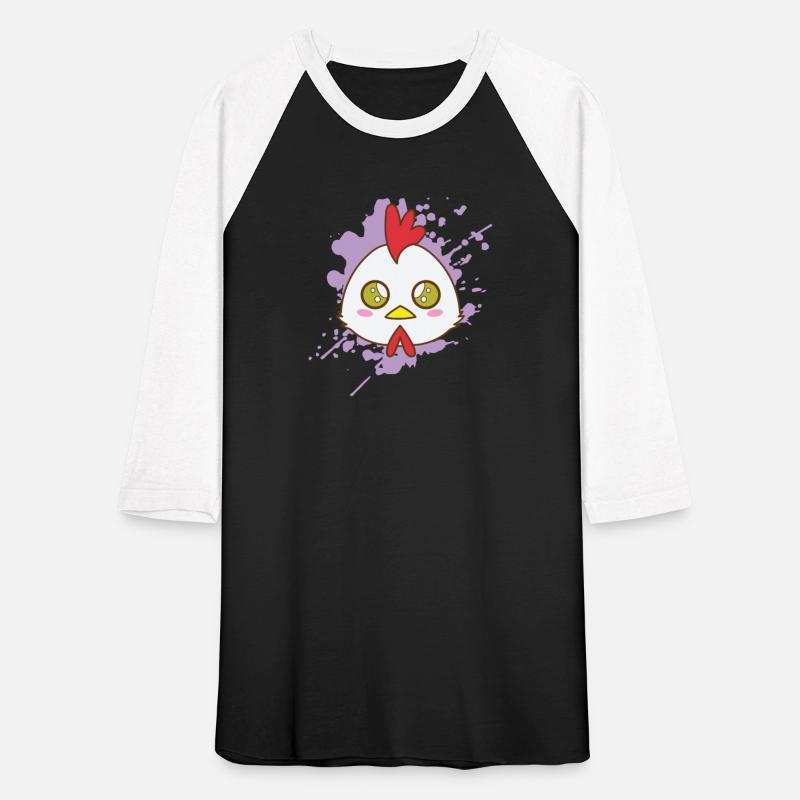 Rooster Chicken in japanese Kawaii Style Animal Ja
