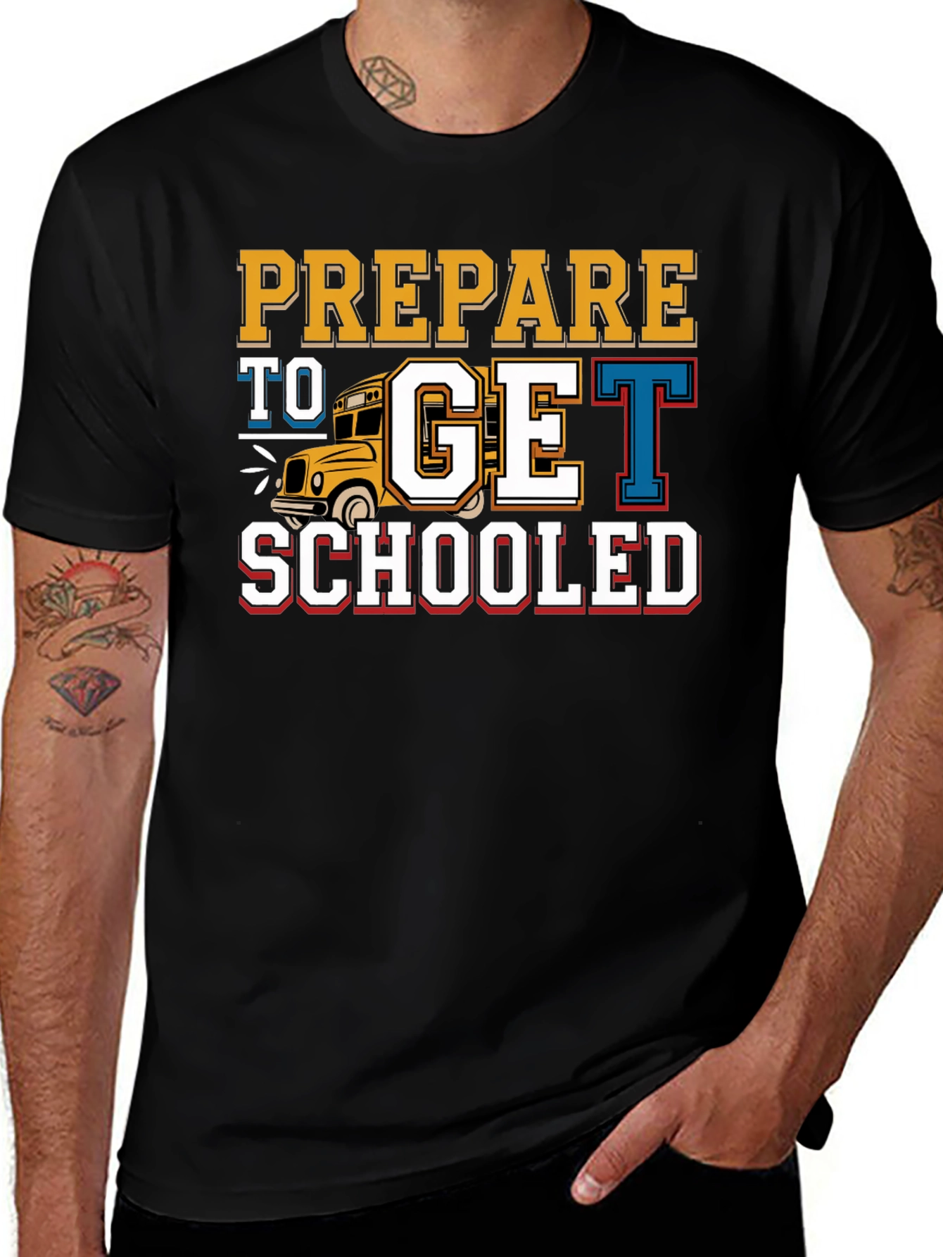 Prepare to Get Schooled T-Shirt Back to School