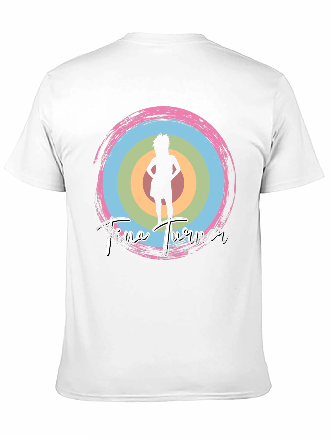 Tina Turner Graphic Tee - Black Cotton