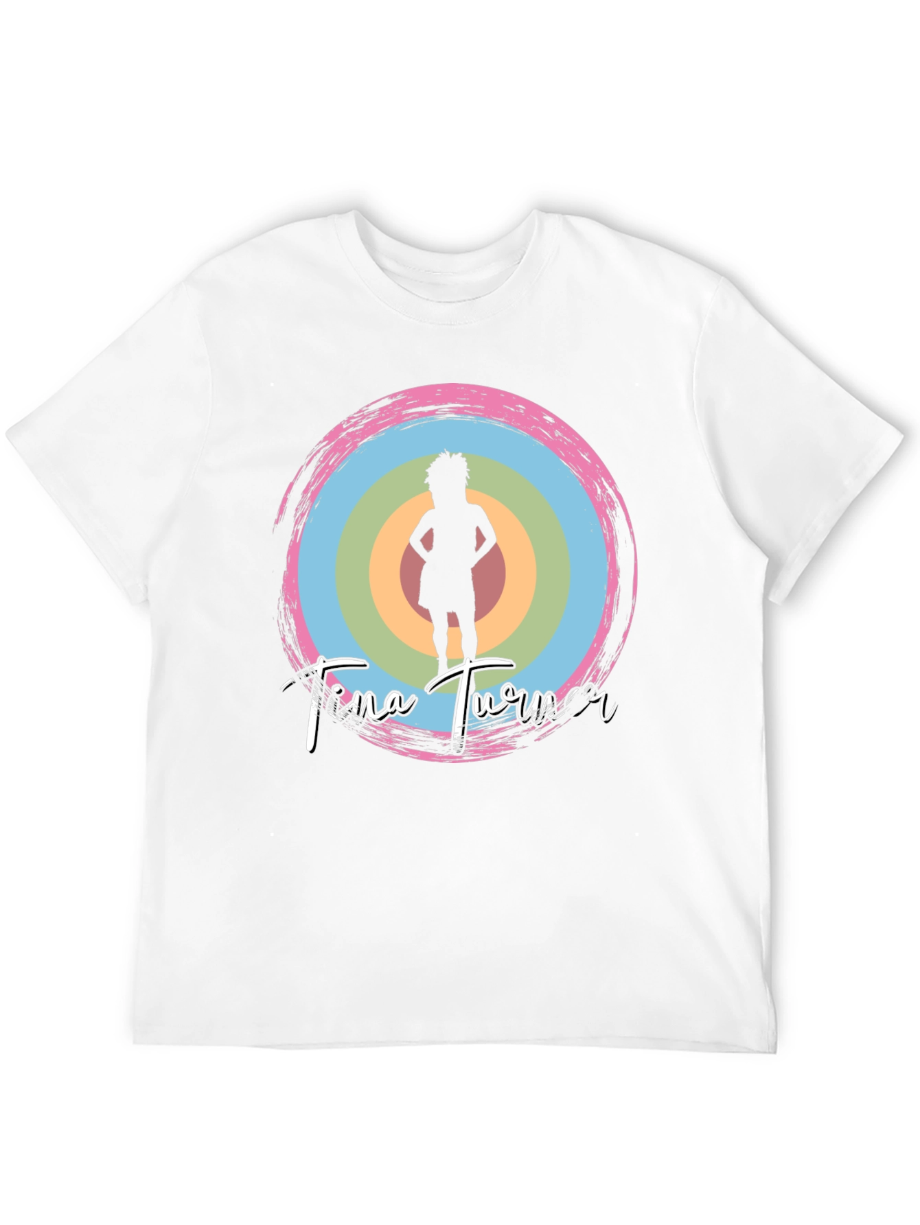 Tina Turner Graphic Tee - Black Cotton