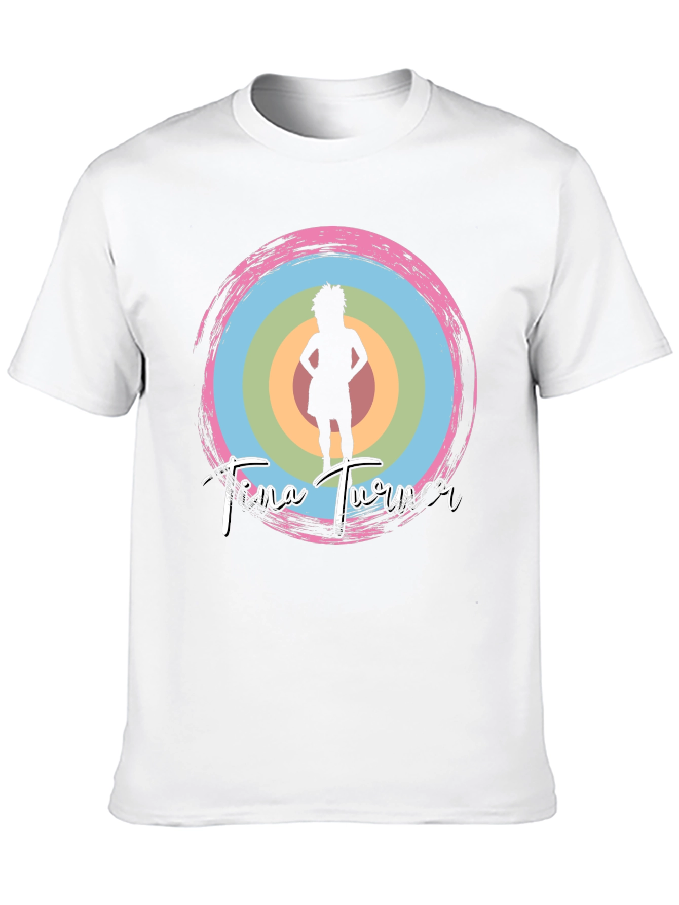 Tina Turner Graphic Tee - Black Cotton
