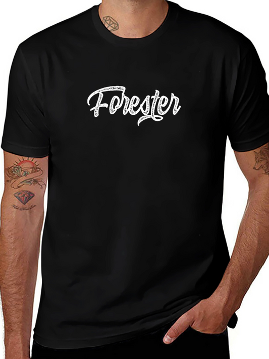 Forester Graphic Tee - Stylish Black T-Shirt