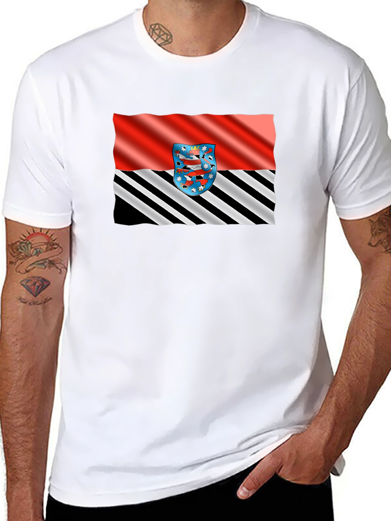 Hesse Germany Flag T-Shirt