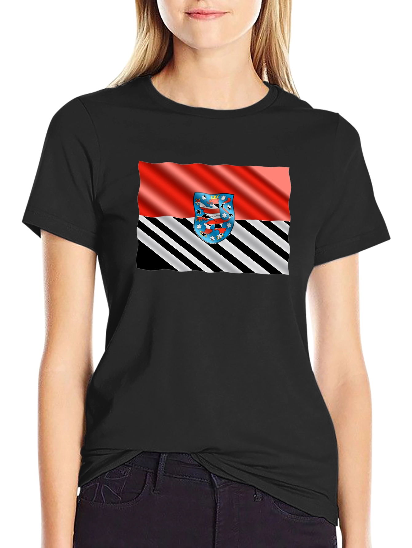 Hesse Germany Flag T-Shirt