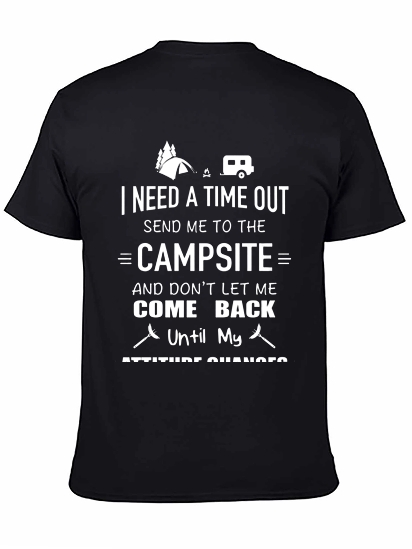 Camping Time Out T-Shirt - Campsite Lover Tee