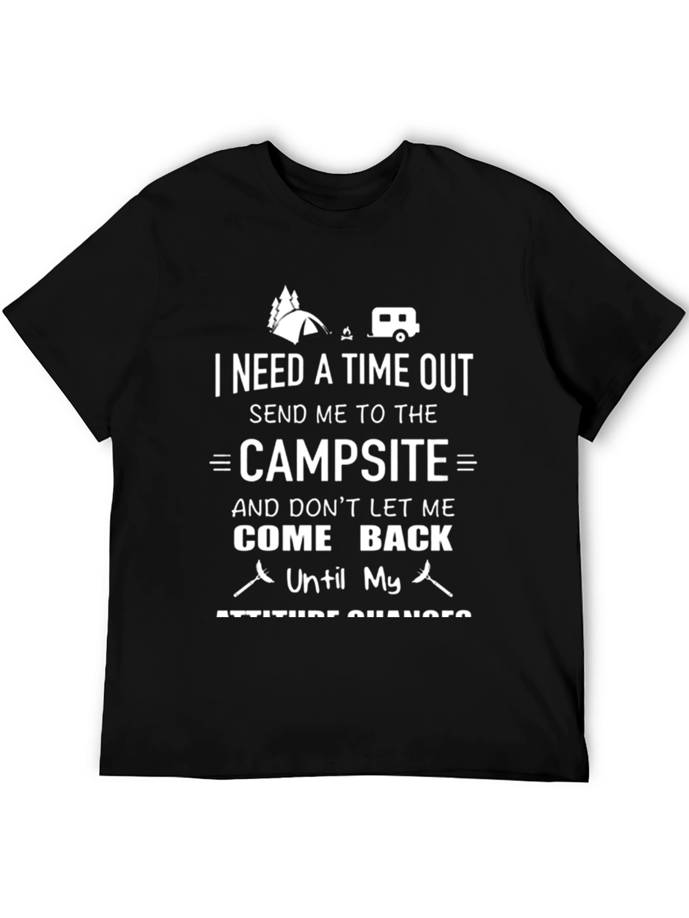 Camping Time Out T-Shirt - Campsite Lover Tee