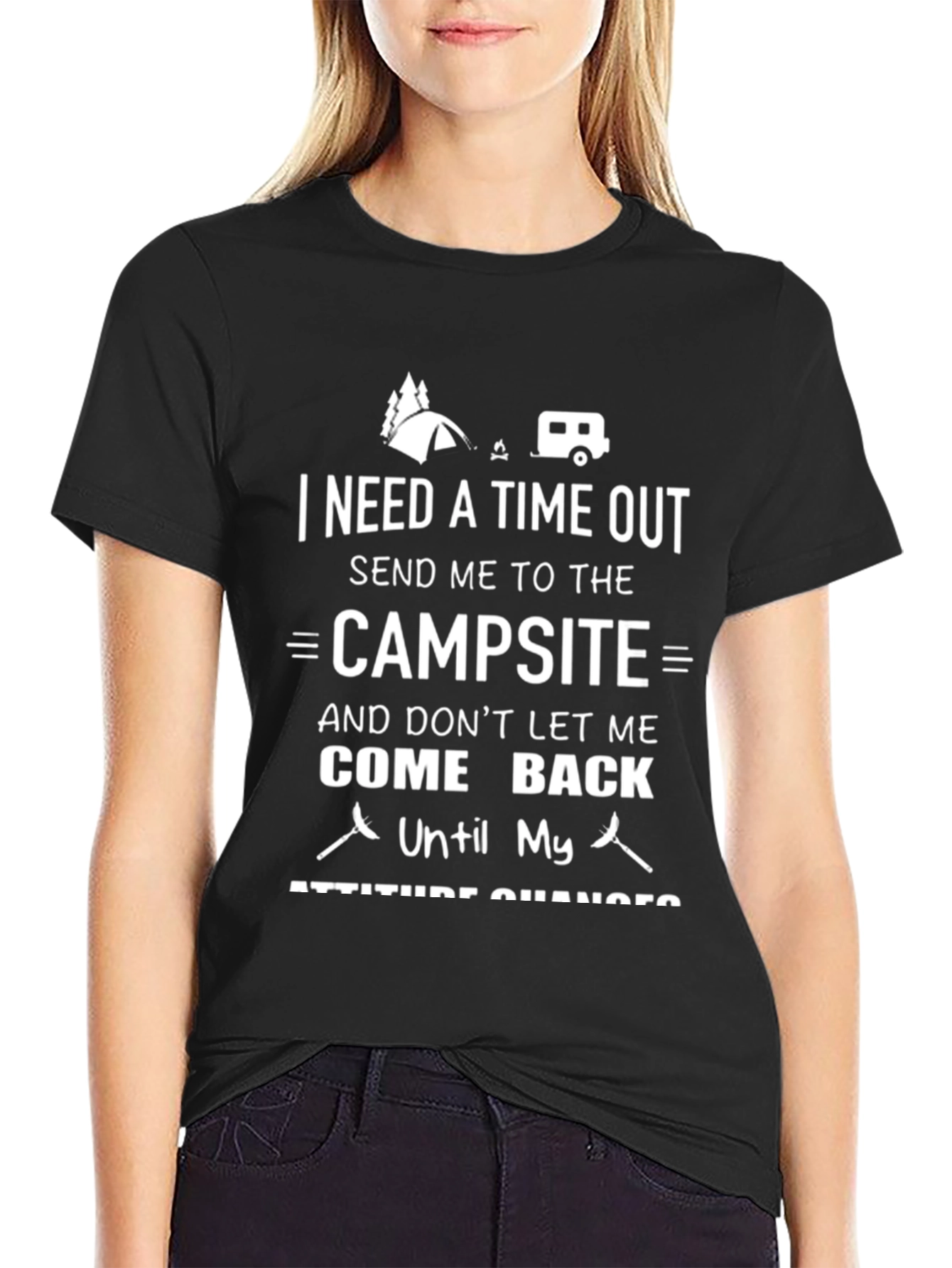 Camping Time Out T-Shirt - Campsite Lover Tee