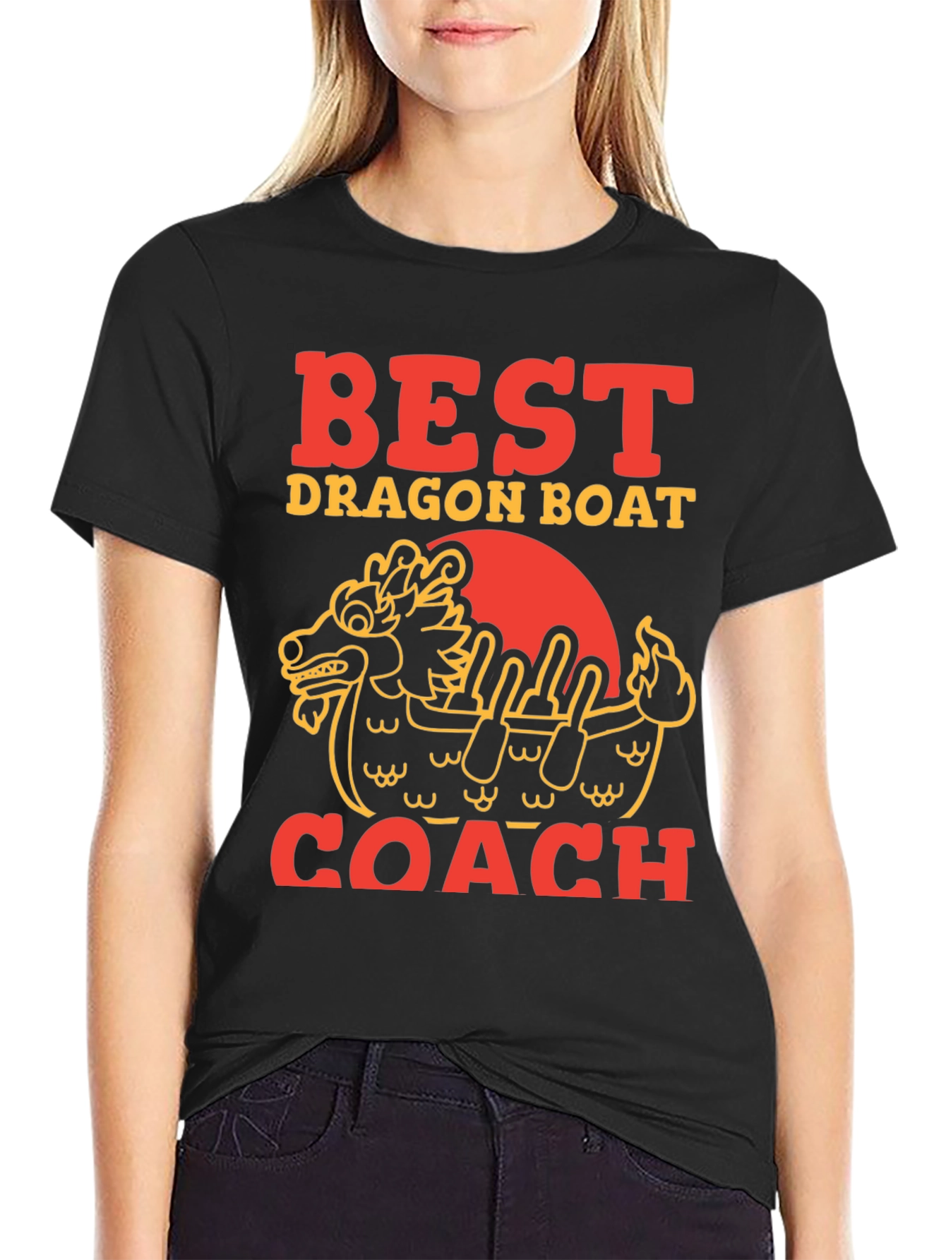Best Dragon Boat Coach T-Shirt
