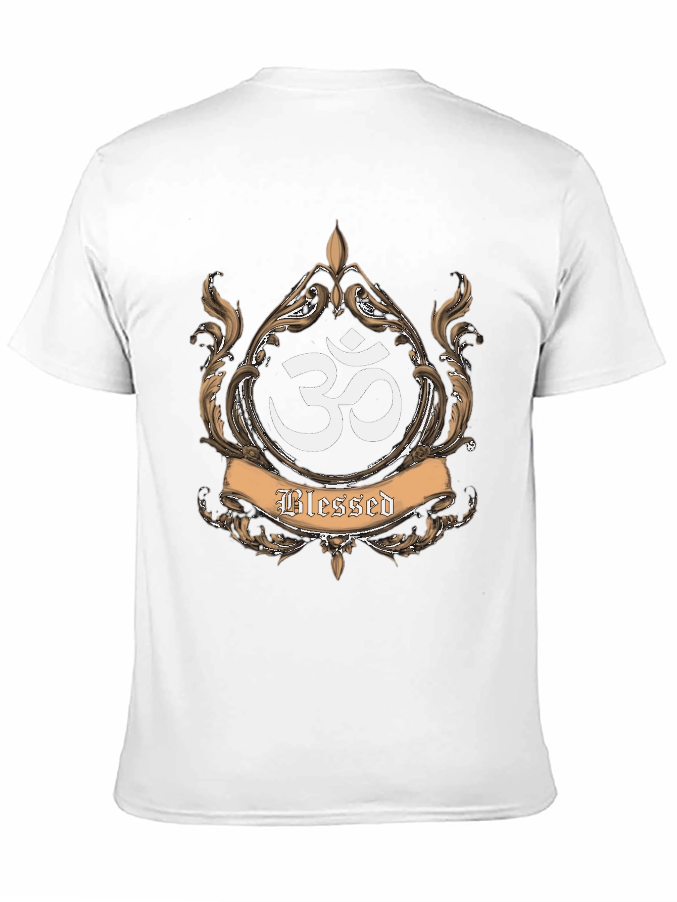 Blessed Om T-Shirt - Spiritual & Stylish