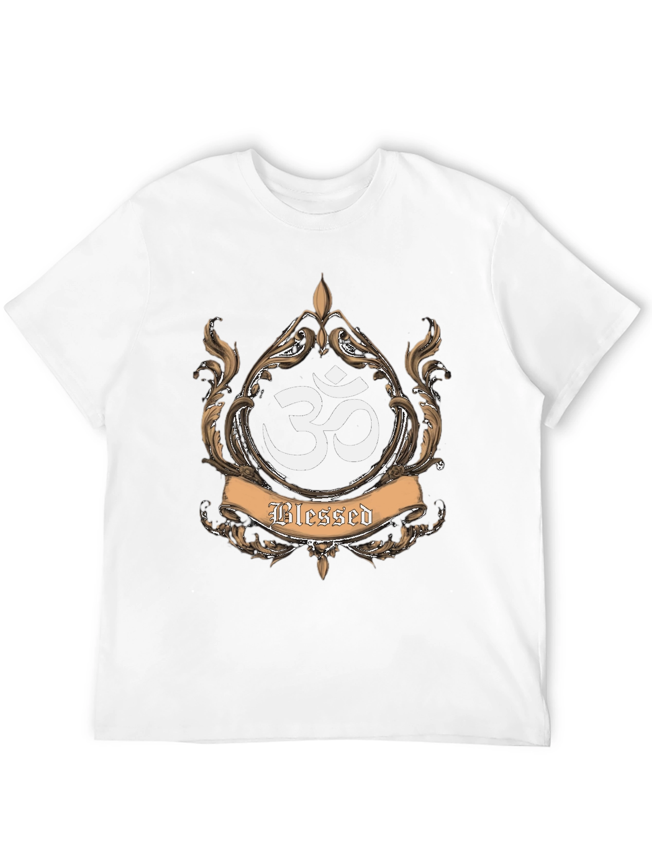 Blessed Om T-Shirt - Spiritual & Stylish