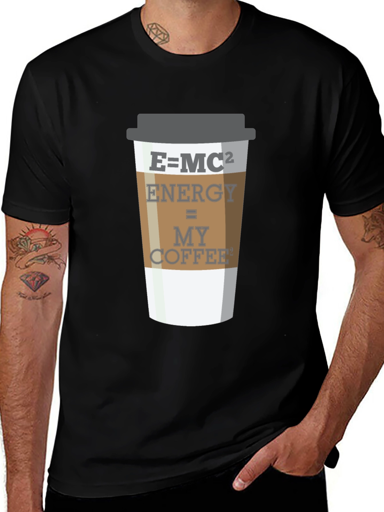 Energy = My Coffee T-Shirt - Science Lover