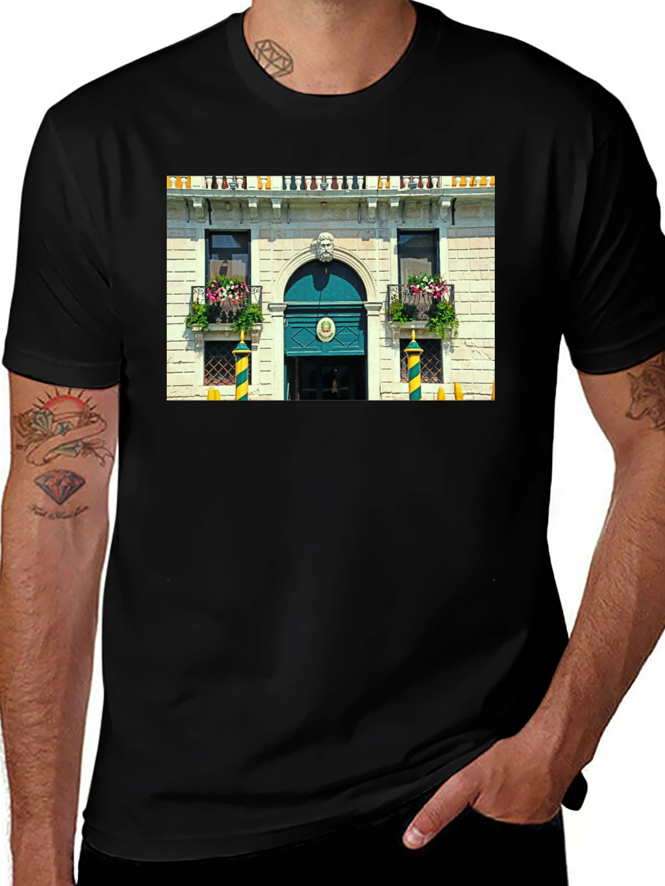 Venice Architecture Graphic T-Shirt