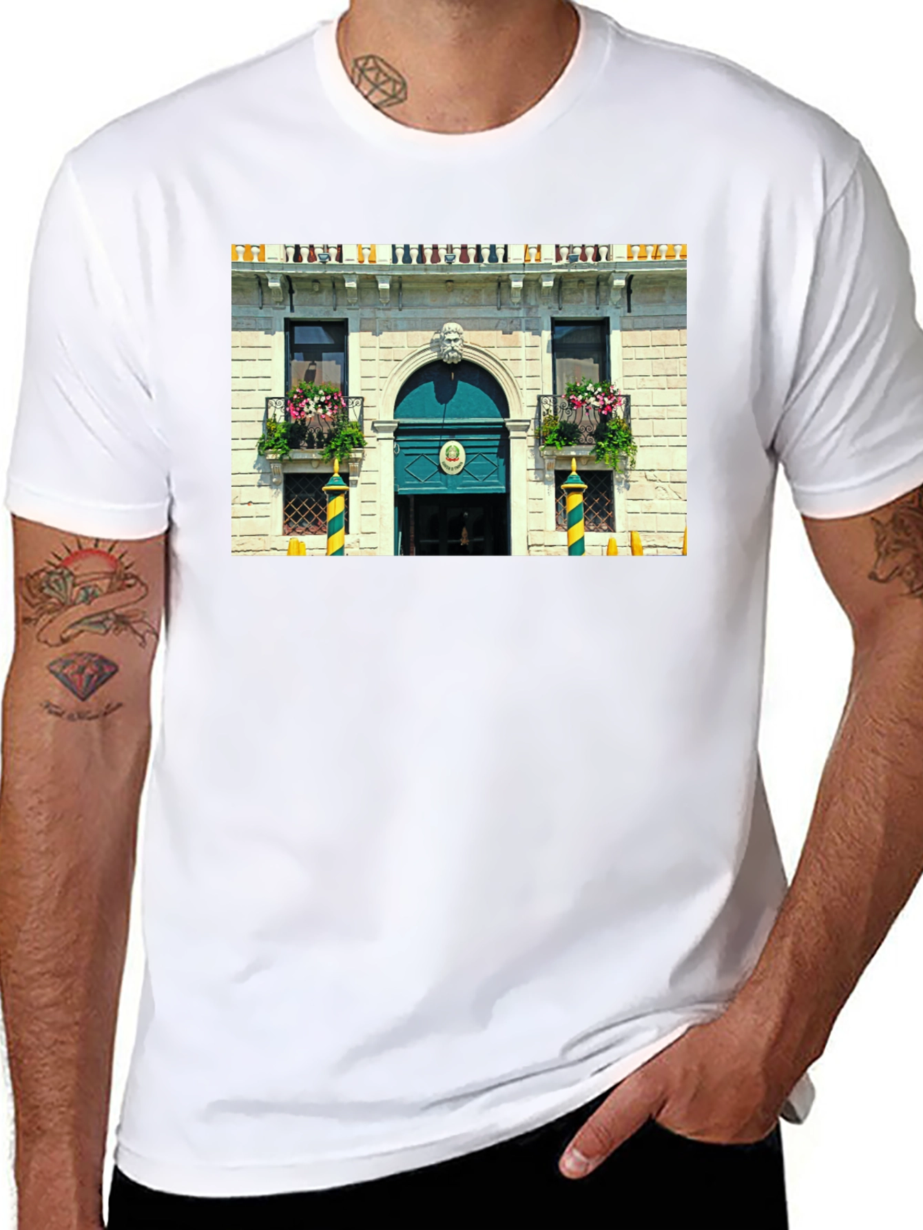 Venice Architecture Graphic T-Shirt