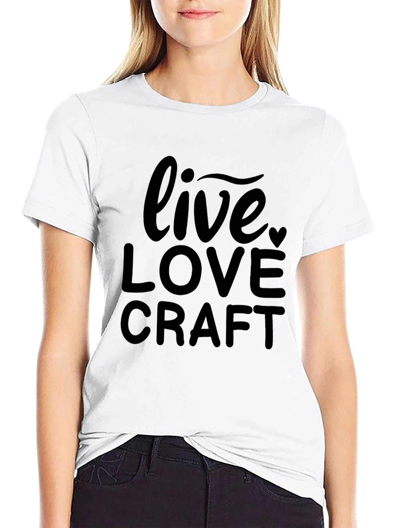 Live Love Craft Black T-Shirt
