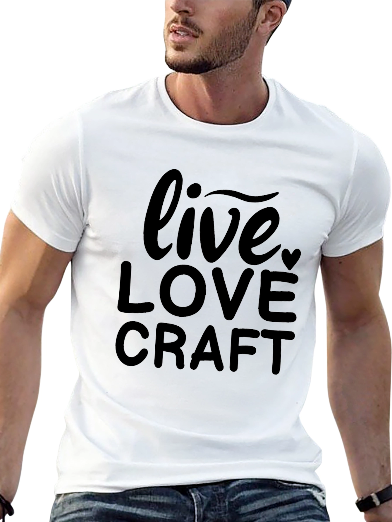 Live Love Craft Black T-Shirt