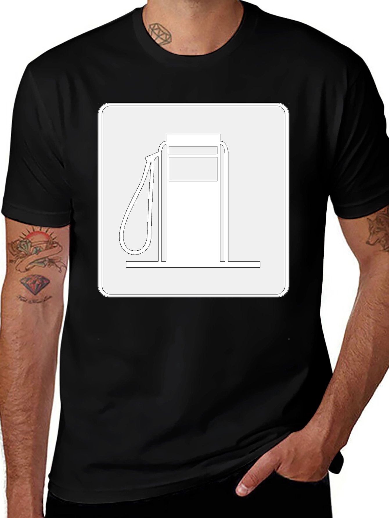 Gas Station T-Shirt - Classic Design