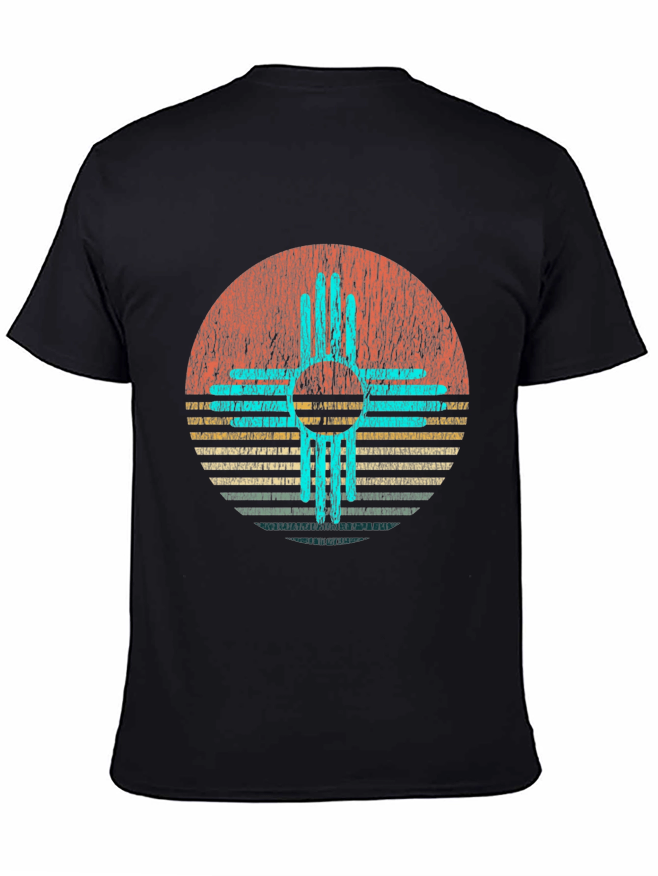 Retro Zia Symbol Graphic Tee