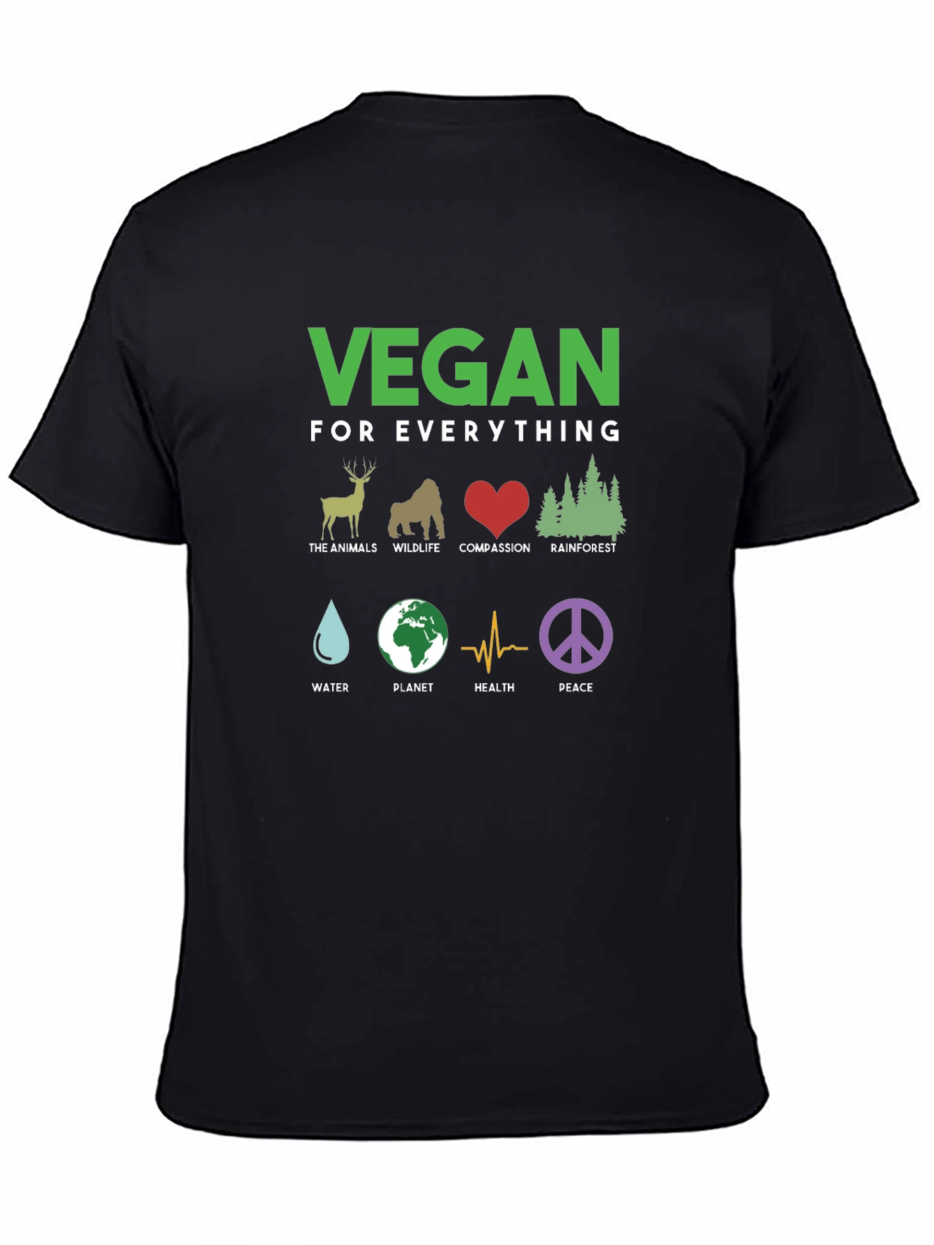 Vegan for Everything Graphic T-Shirt