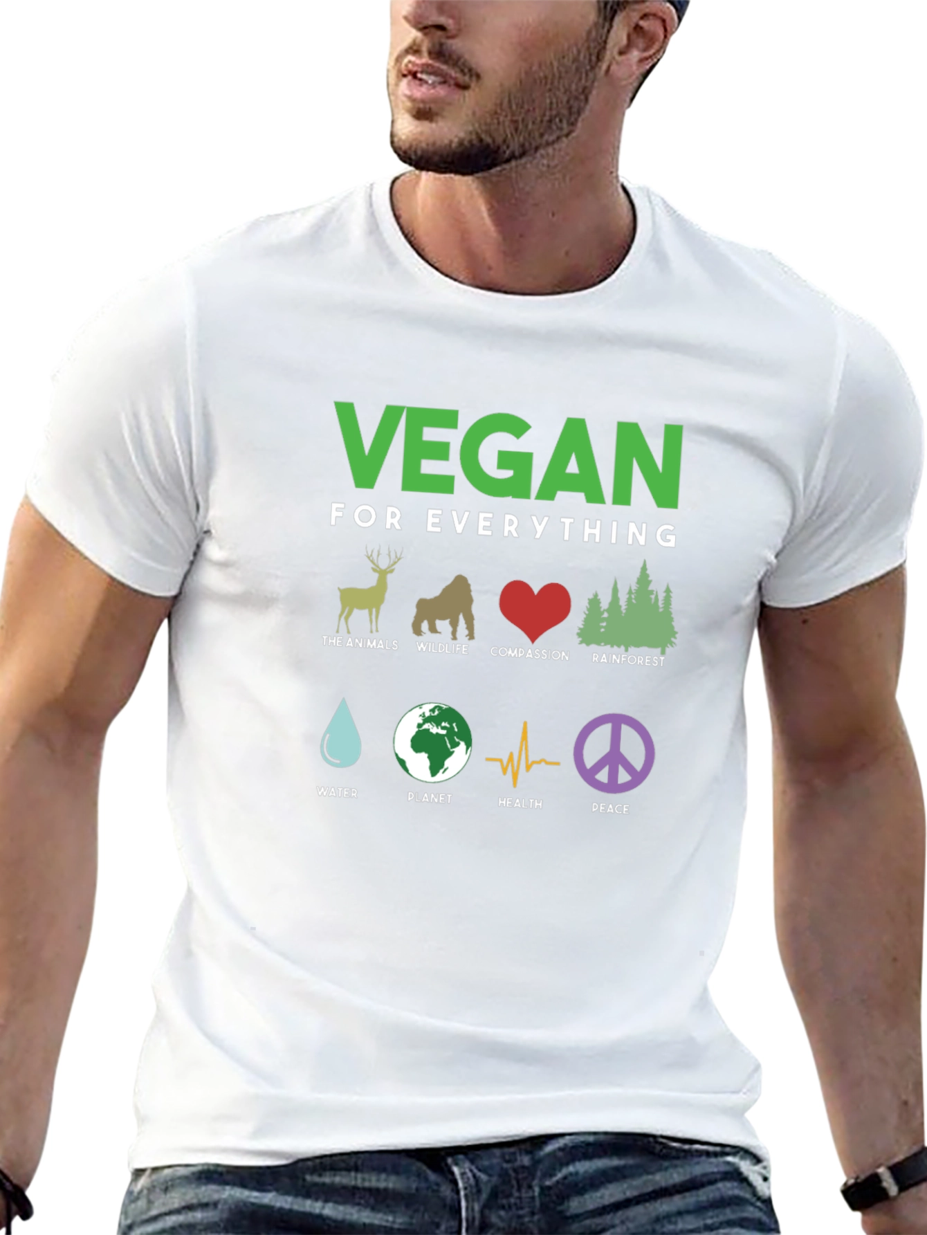 Vegan for Everything Graphic T-Shirt