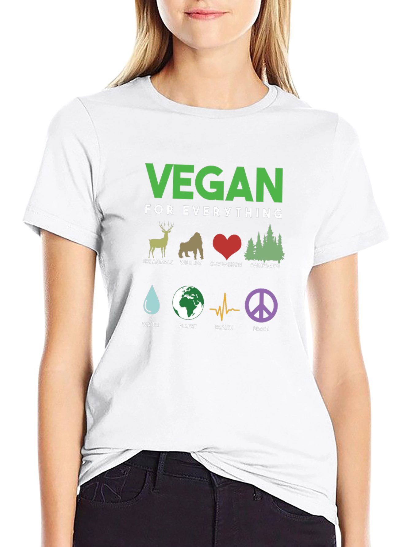 Vegan for Everything Graphic T-Shirt