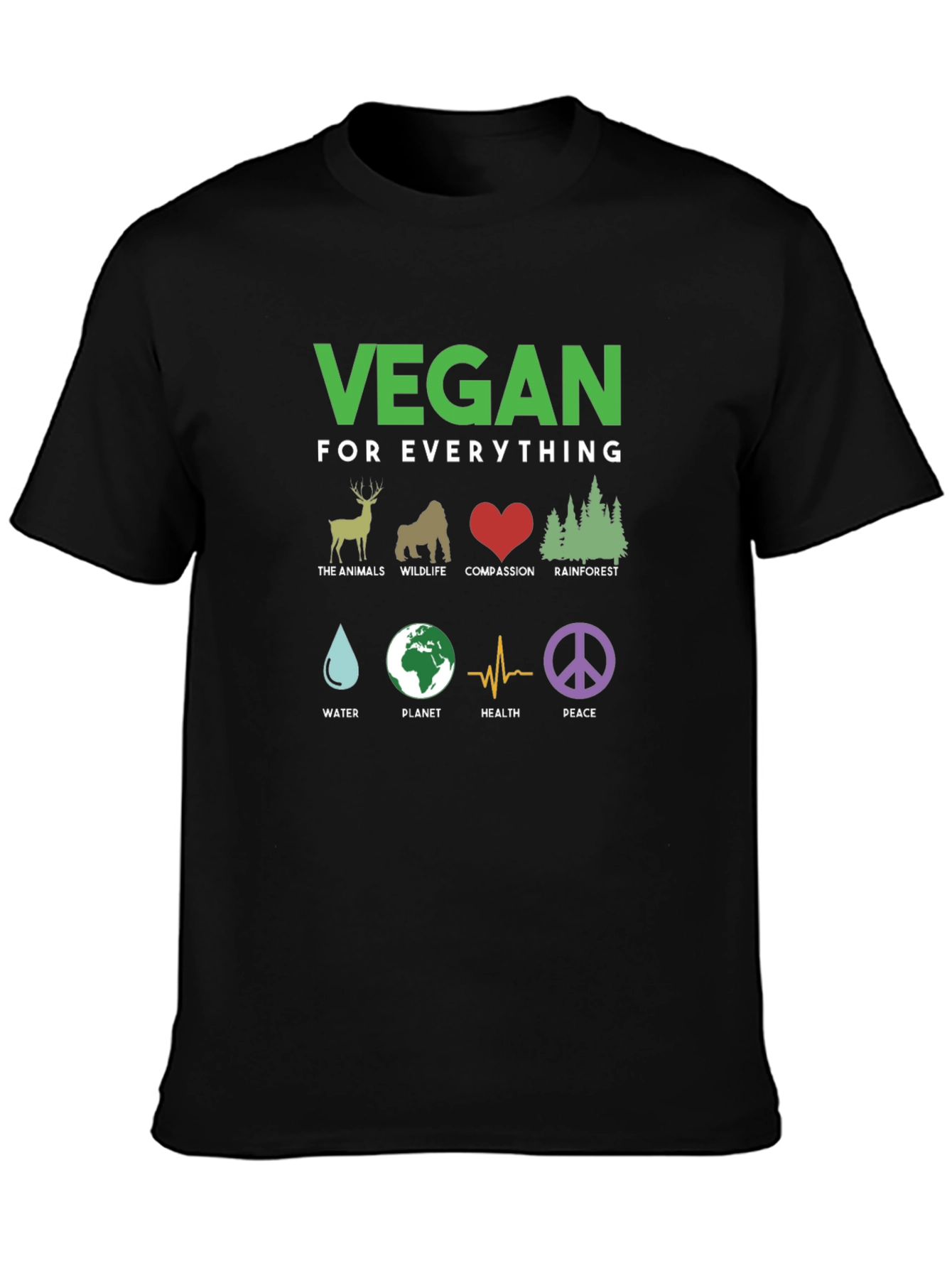 Vegan for Everything Graphic T-Shirt