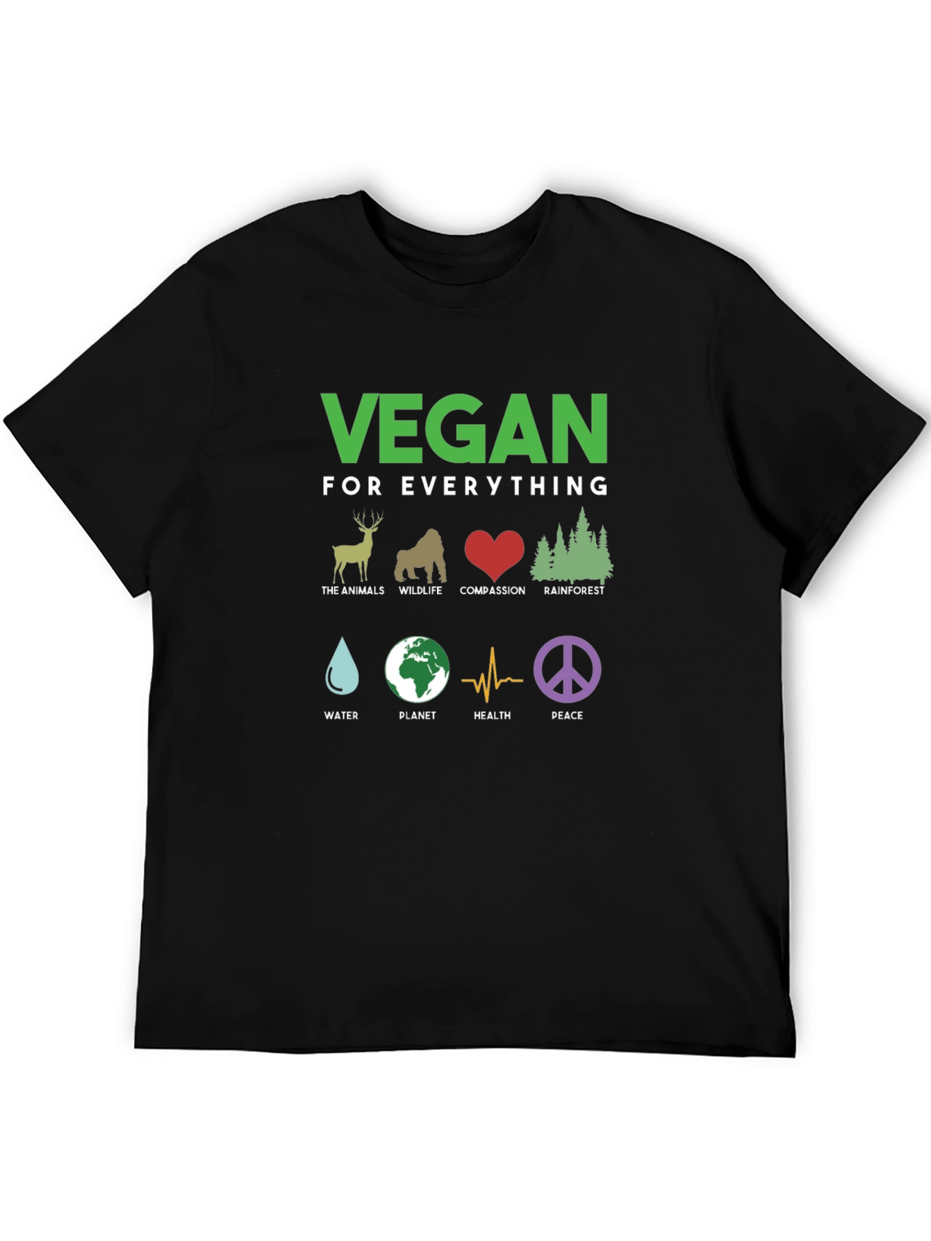 Vegan for Everything Graphic T-Shirt