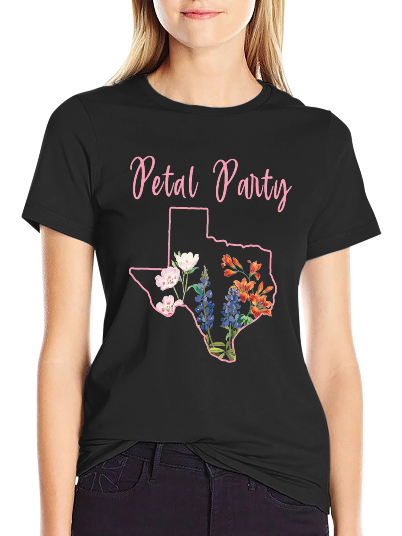 Petal Party Texas Graphic Tee