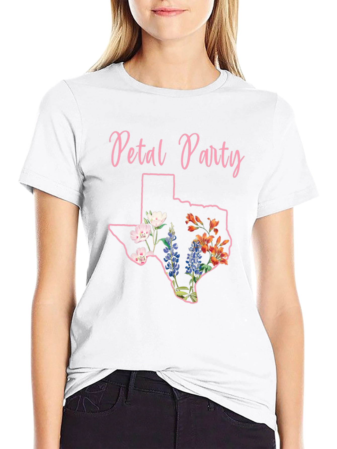 Petal Party Texas Graphic Tee