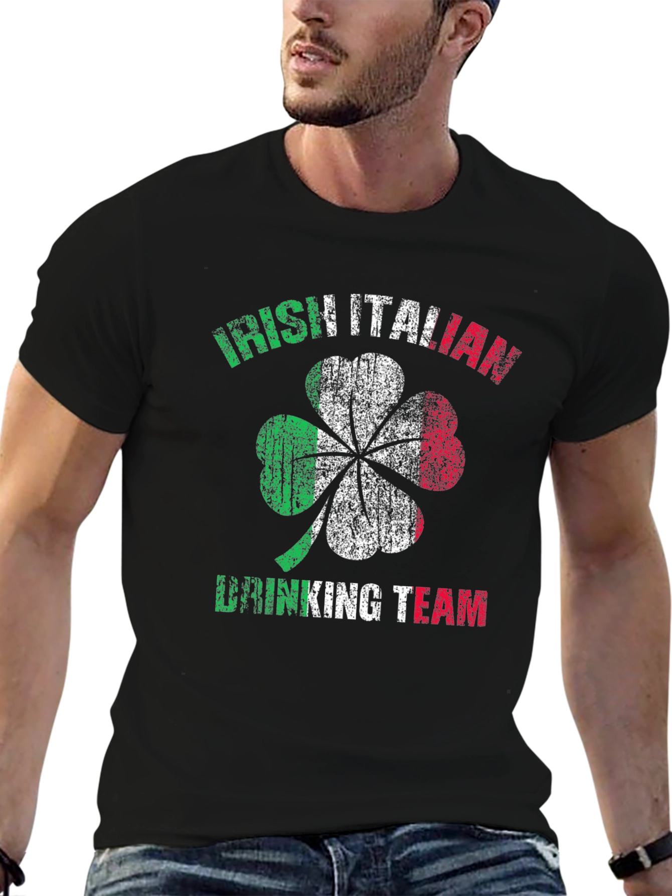 Irish Italian Drinking Team St. Patricks Day T-Shirt