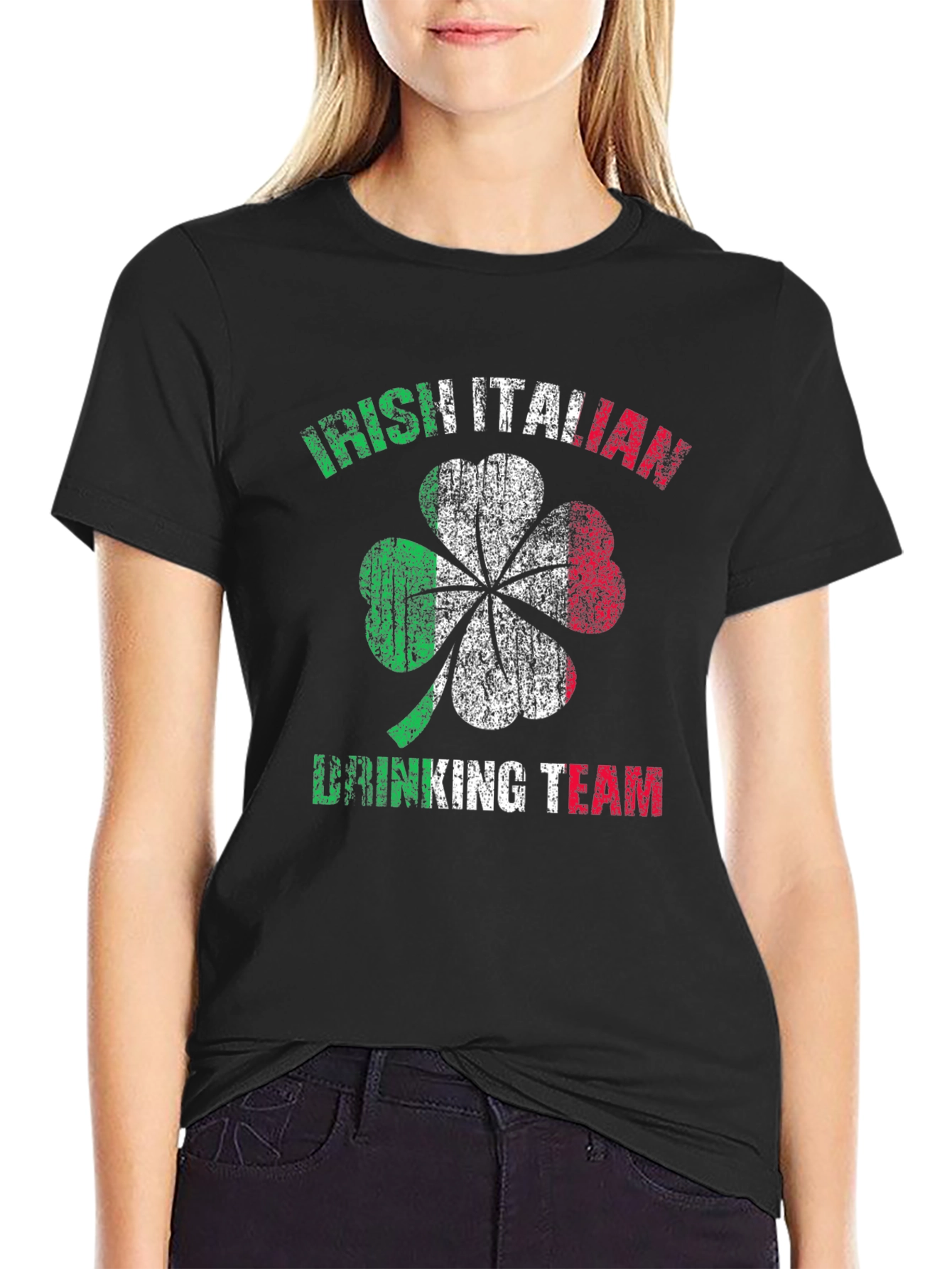 Irish Italian Drinking Team St. Patricks Day T-Shirt