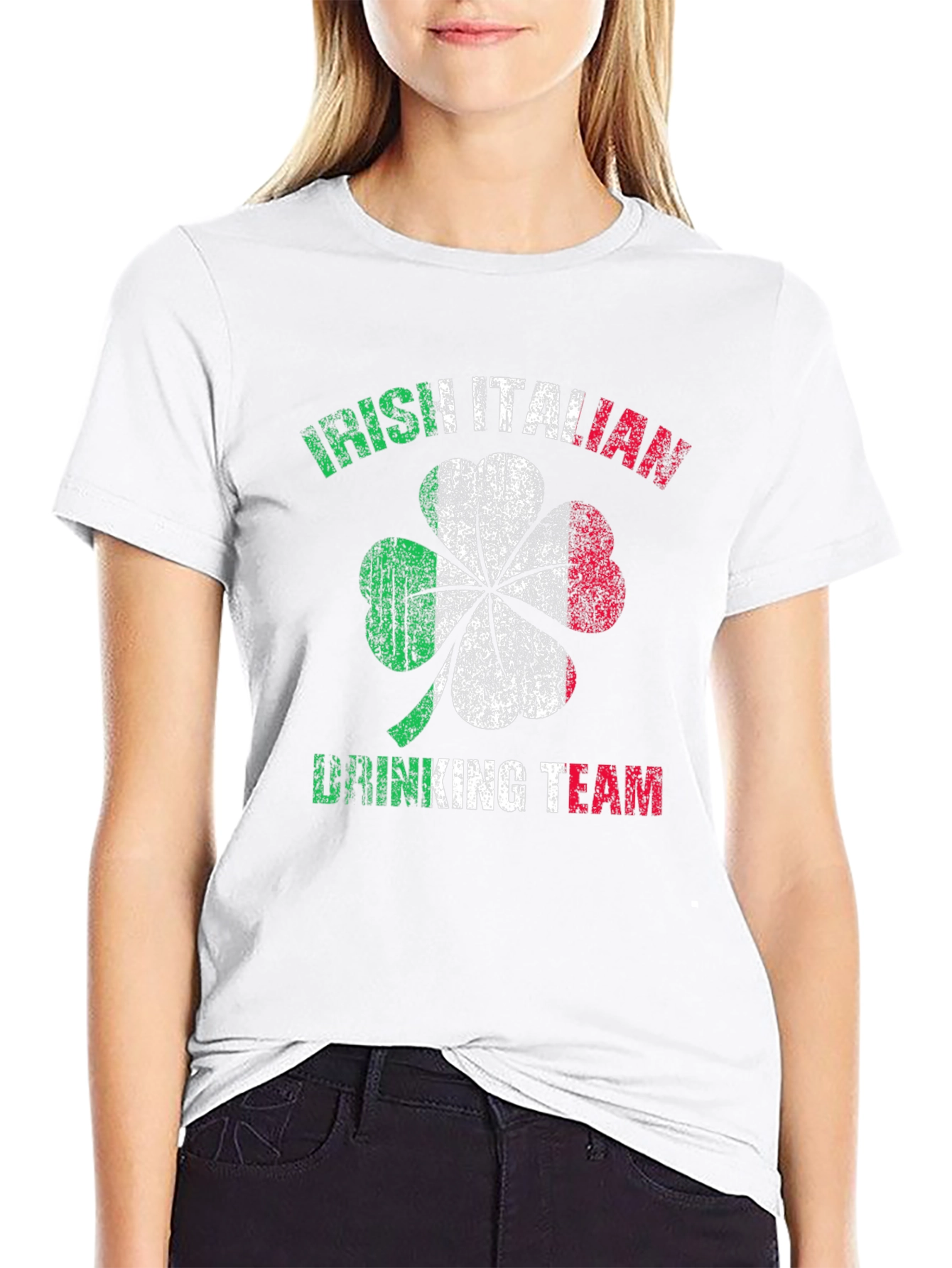 Irish Italian Drinking Team St. Patricks Day T-Shirt