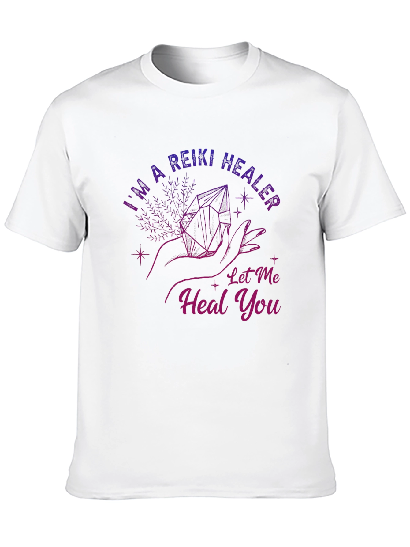 Reiki Healer Graphic Tee - Spiritual Healing Shirt