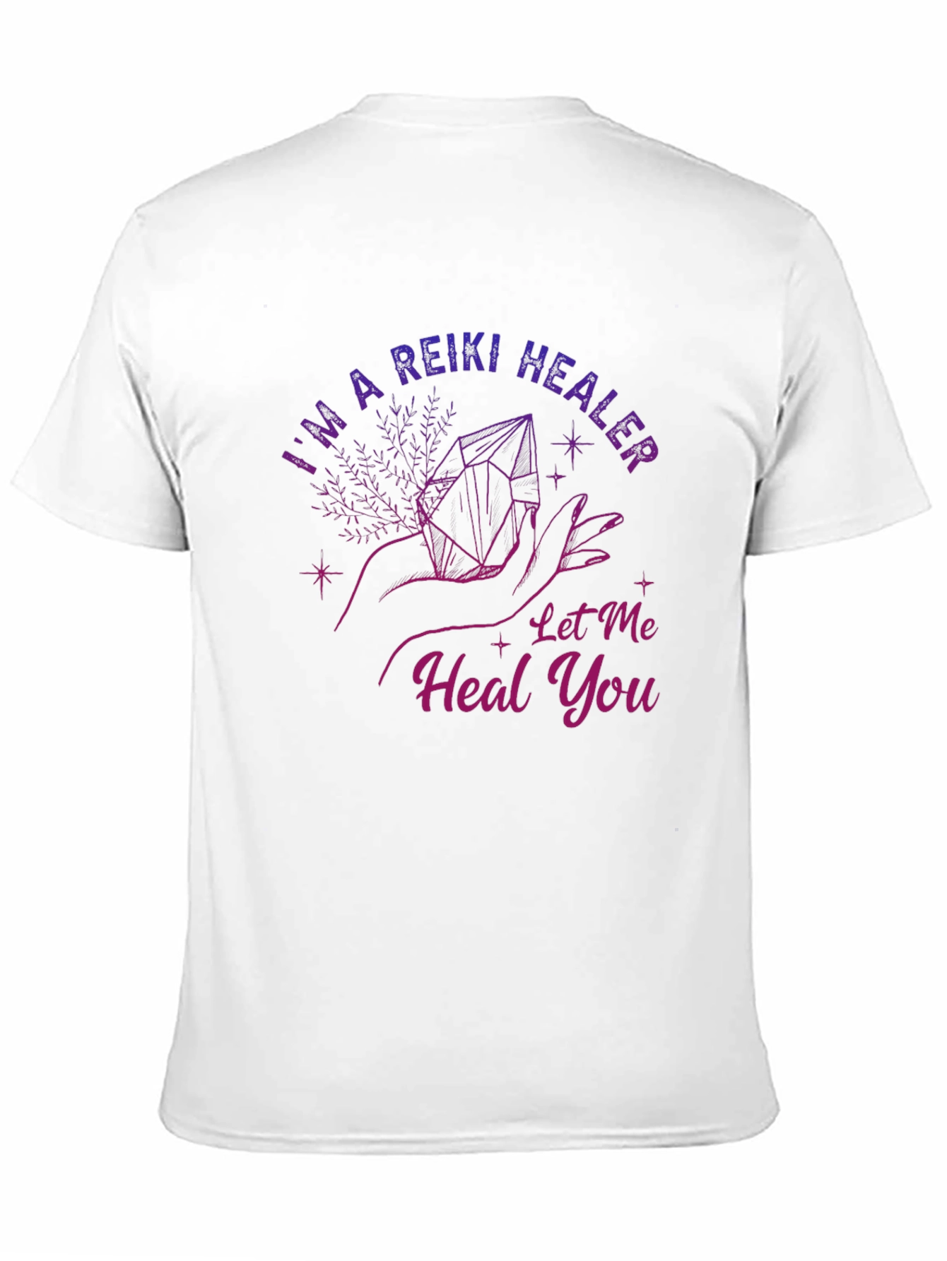 Reiki Healer Graphic Tee - Spiritual Healing Shirt