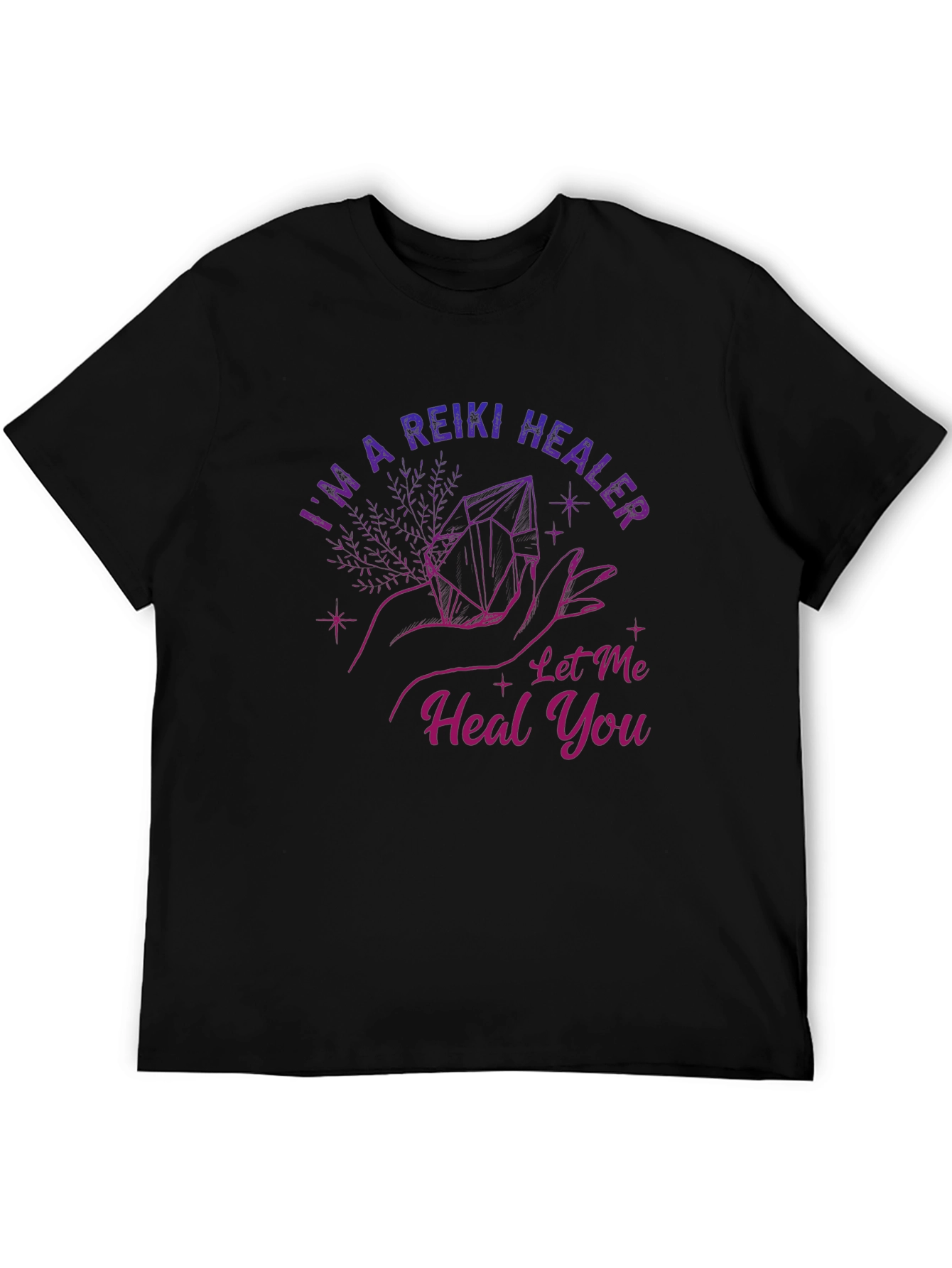 Reiki Healer Graphic Tee - Spiritual Healing Shirt