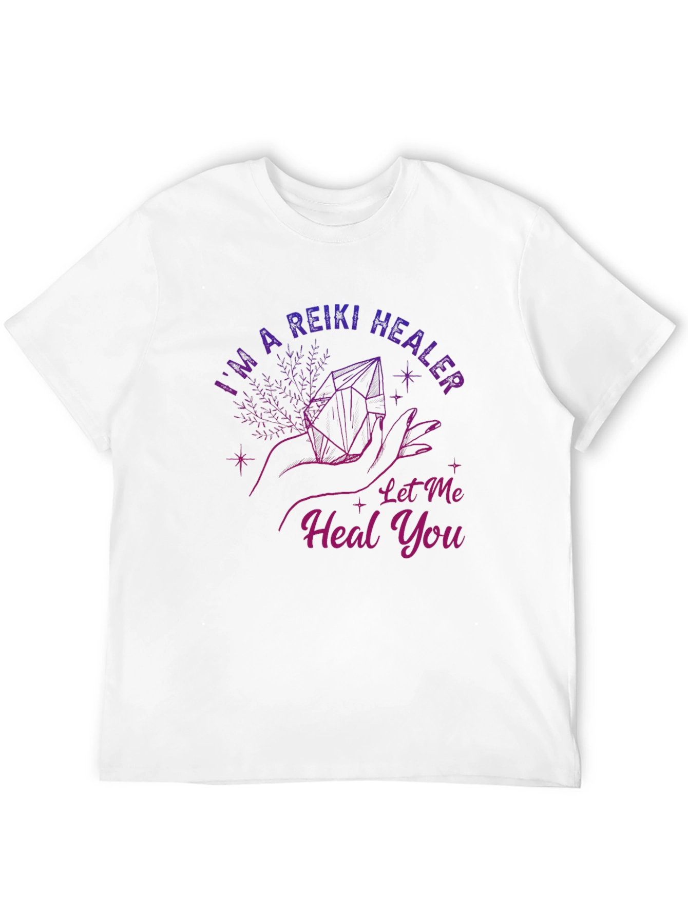 Reiki Healer Graphic Tee - Spiritual Healing Shirt