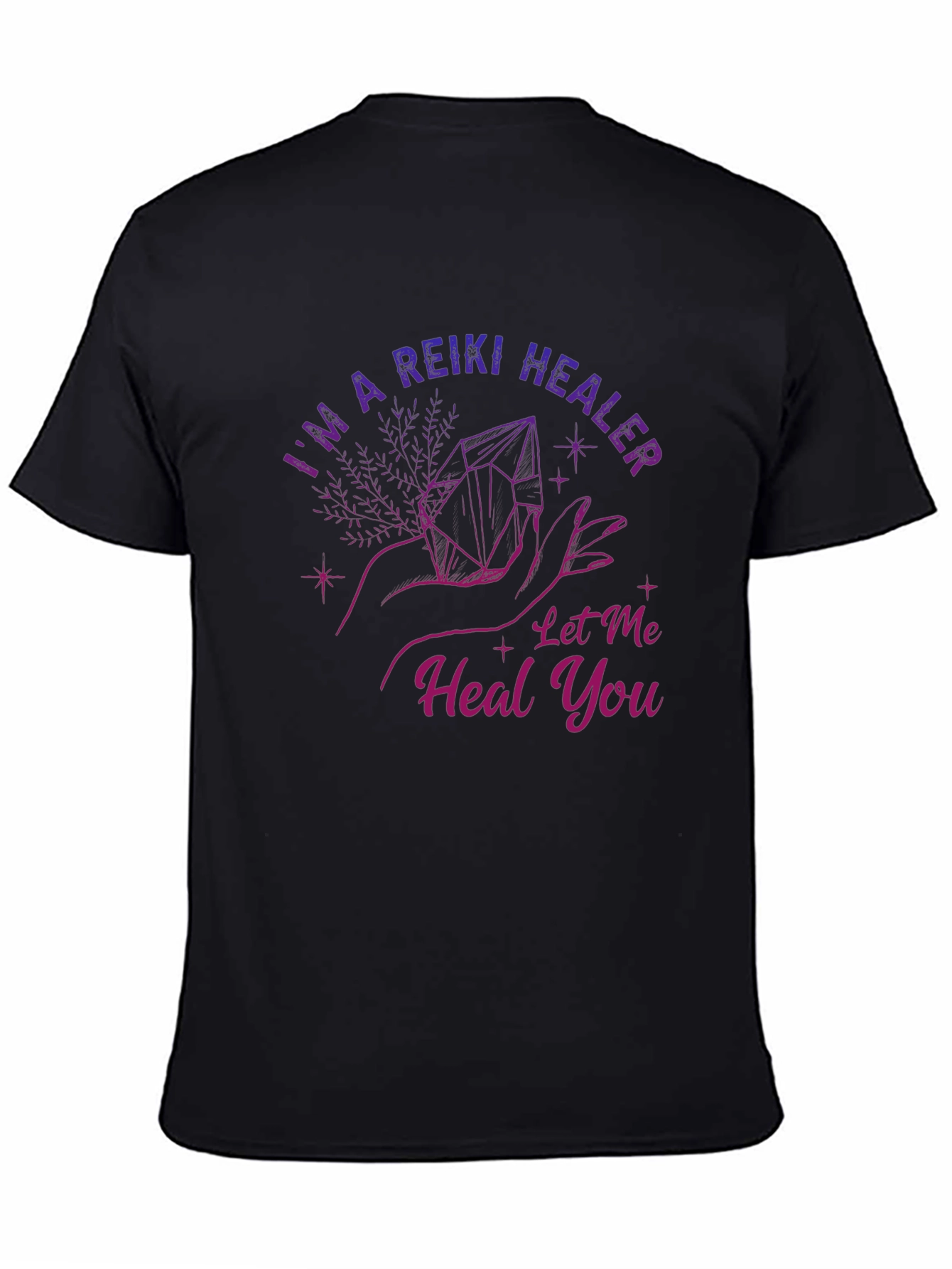 Reiki Healer Graphic Tee - Spiritual Healing Shirt
