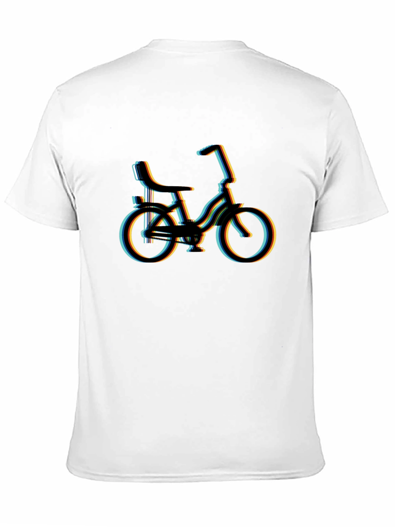 Retro Bicycle Black T-Shirt