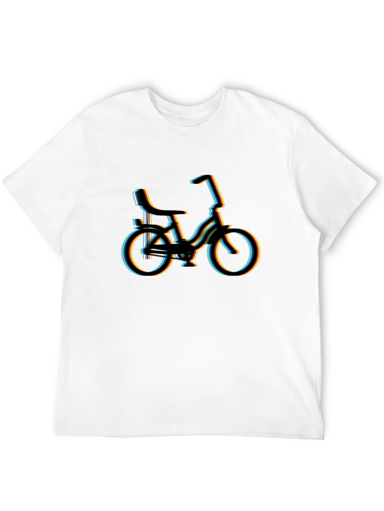 Retro Bicycle Black T-Shirt