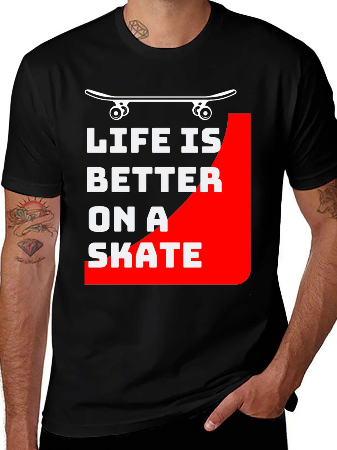 Life is Better on a Skate T-Shirt