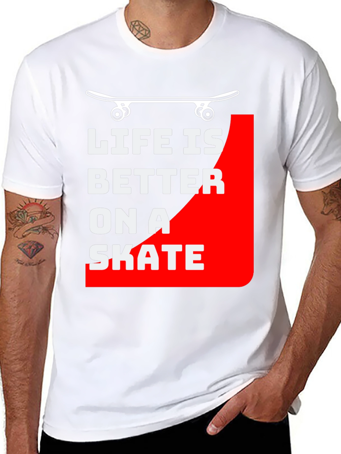 Life is Better on a Skate T-Shirt