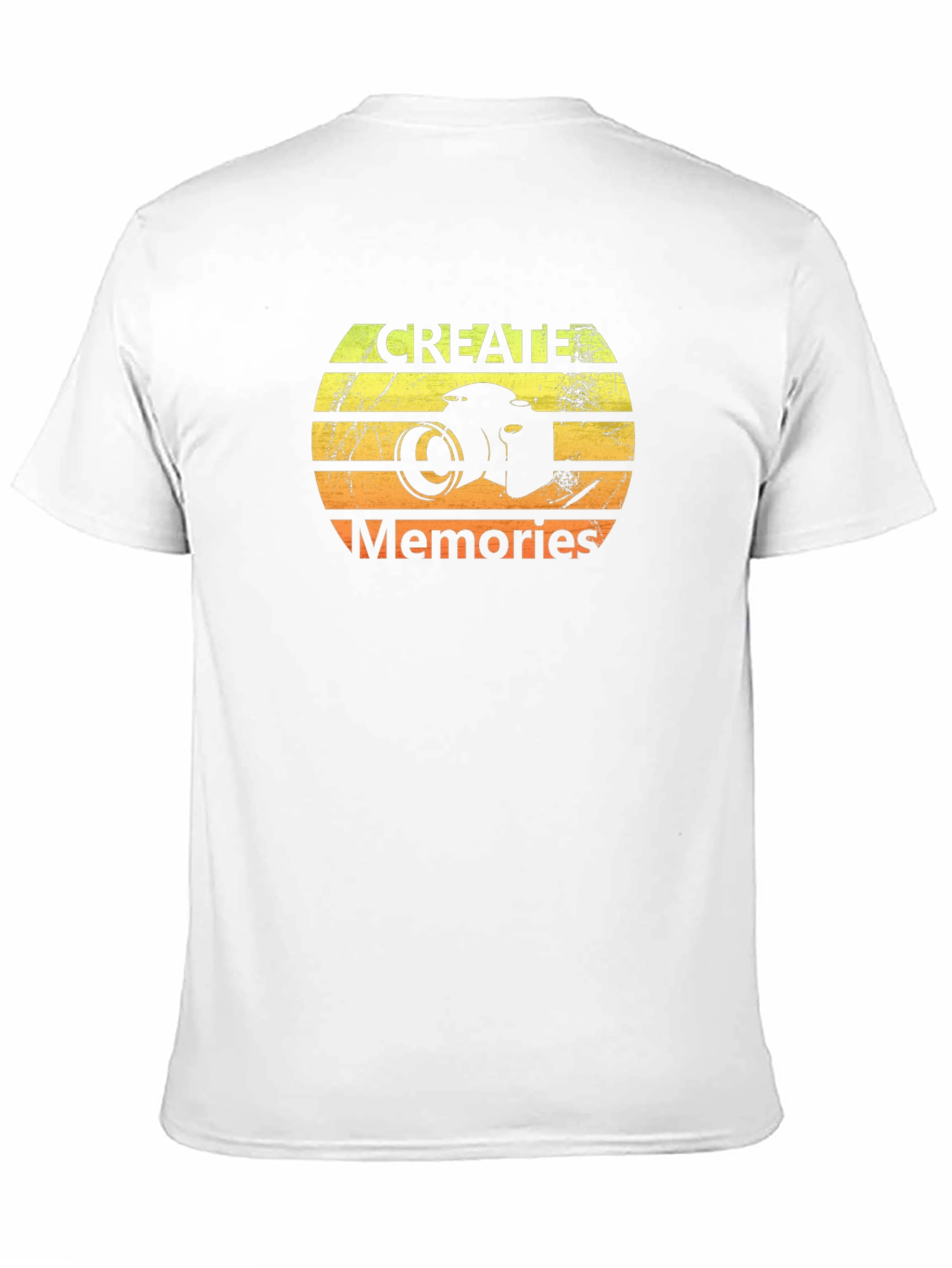 Create Memories Retro Camera Graphic Tee