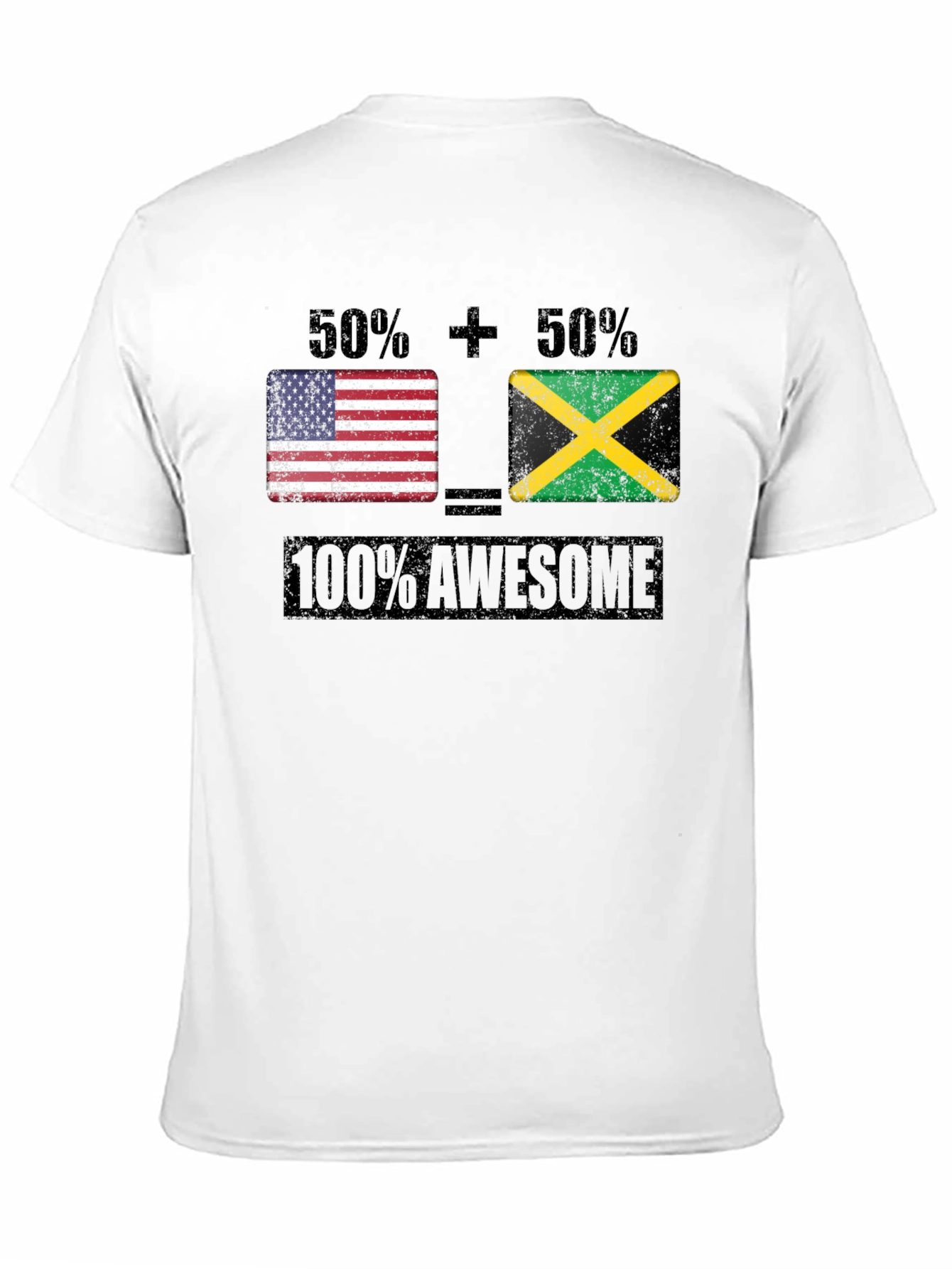 Jamaican American Pride Graphic T-Shirt