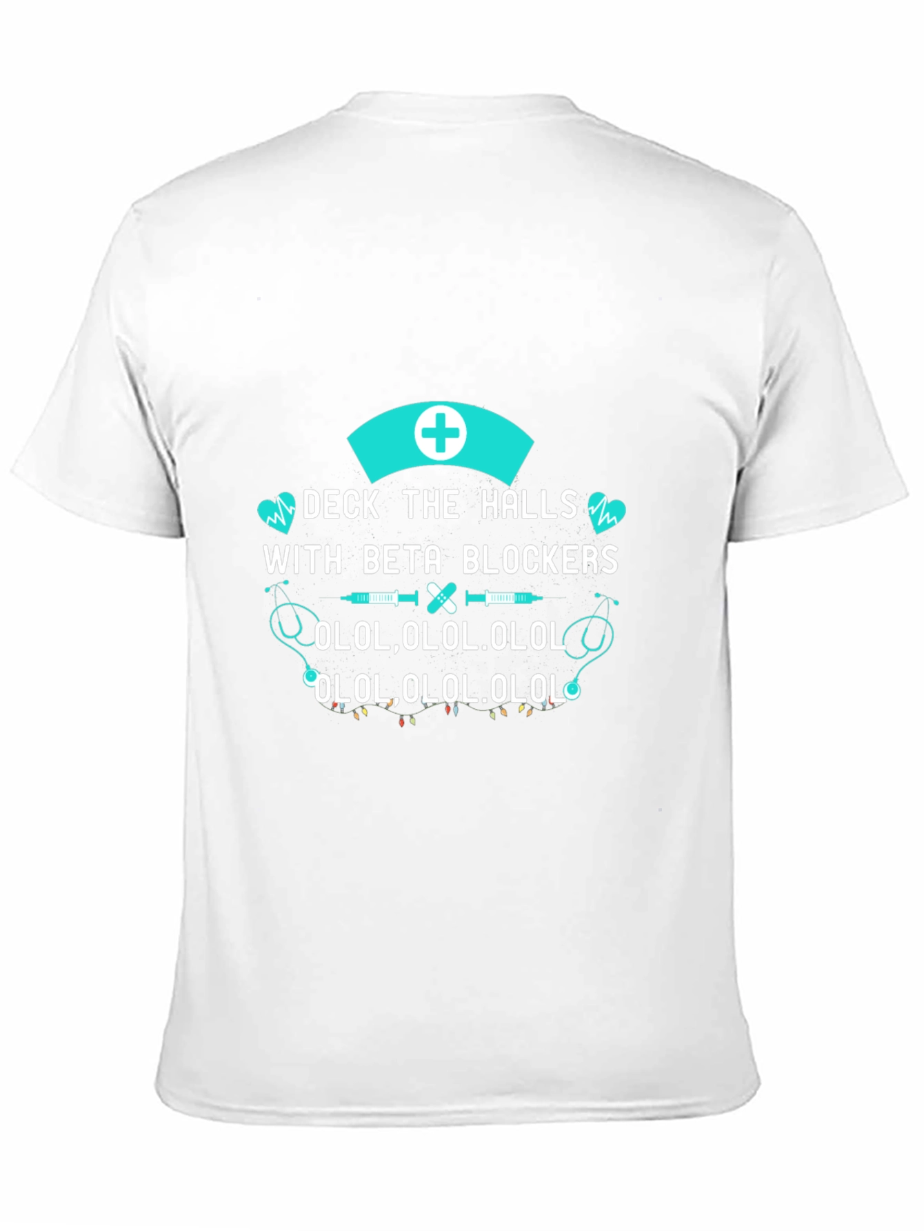 Deck the Halls Beta Blockers Nurse T-Shirt