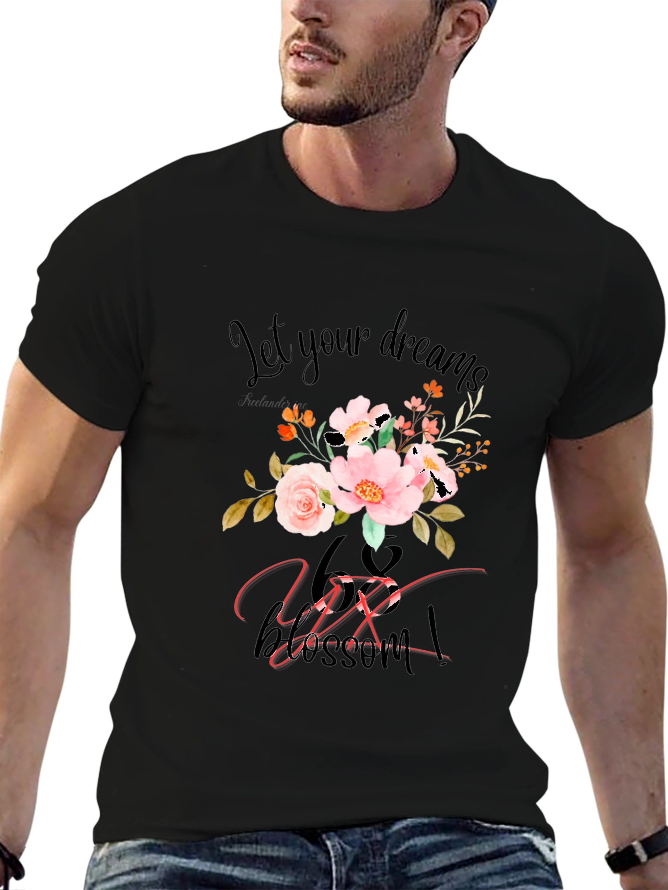 Floral Dreams T-Shirt - Let Your Dreams Blossom